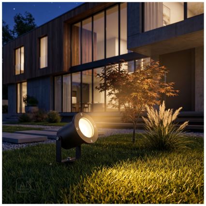 BRILAGI - Udendørslampe TERRA 1xGU10/50W/230V IP65 sort