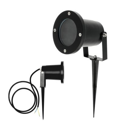 BRILAGI - Udendørslampe TERRA 1xGU10/50W/230V IP65 sort