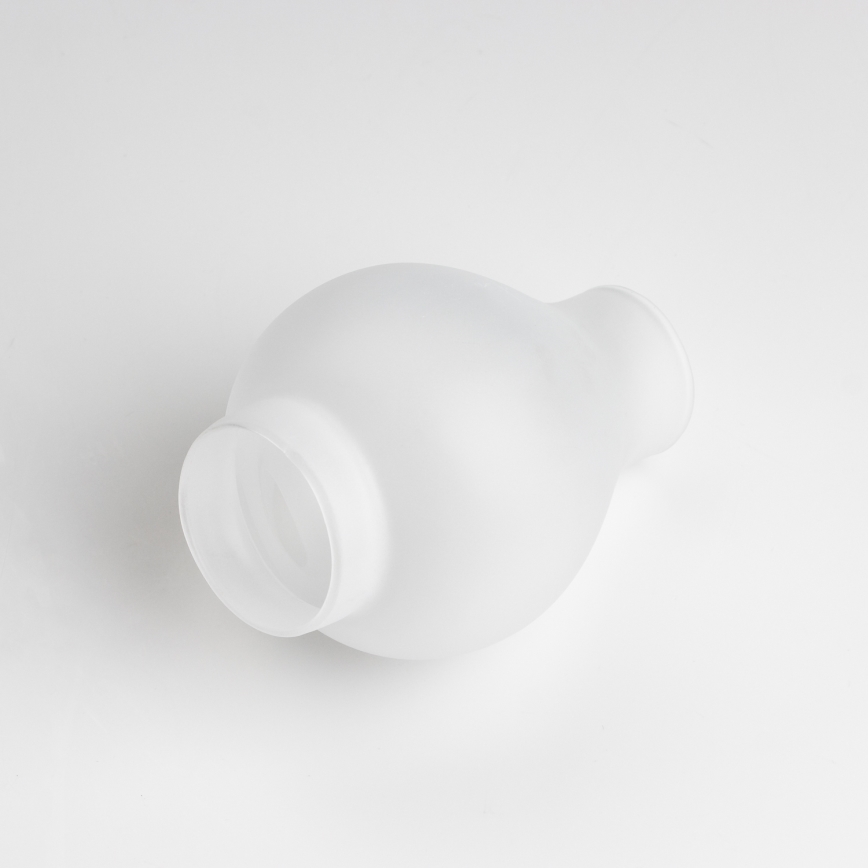 Brilagi - Udskiftningsglas til lysekrone og væglampe ROATA, VELA, RUSTIC, QUEEN, TIMONA E14, hvid