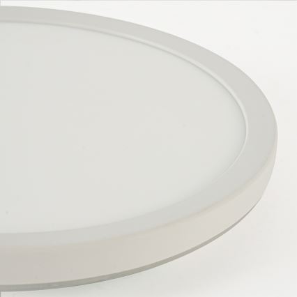 Brilagi - LED-dæmpbar loftlampe ULTRA SLIM LED/18W/230V 2700-6500K Ø 30 cm hvid + fjernbetjening