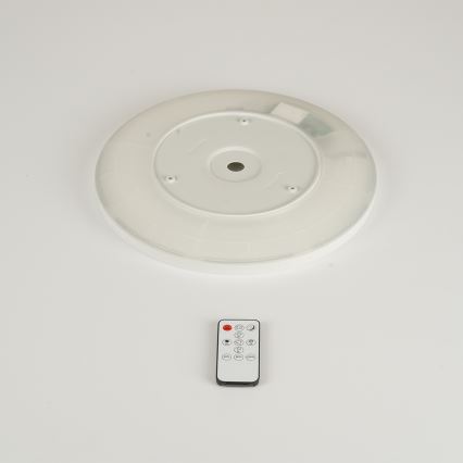 Brilagi - LED-dæmpbar loftlampe ULTRA SLIM LED/18W/230V 2700-6500K Ø 30 cm hvid + fjernbetjening