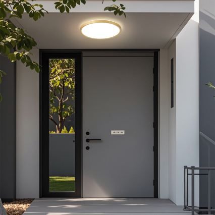 Brilagi - LED badeværelsesloftlampe ULTRA SLIM LED/24W/230V Ø 42 cm guld IP54