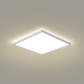 Brilagi - ULTRA SLIM LED badeværelsesloftlampe, 18W/230V, 30x30 cm, sølv, IP54