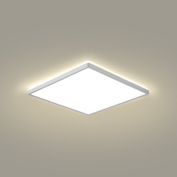 Brilagi - ULTRA SLIM LED badeværelsesloftlampe, 18W/230V, 30x30 cm, sølv, IP54
