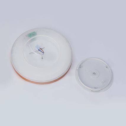 Brilagi - LED badeværelsesloftlampe ULTRA SLIM LED/18W/230V Ø 30 cm roseguld IP54