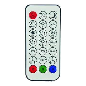 Brilagi - Ultratynd RGB-fjernbetjening 1xCR2025