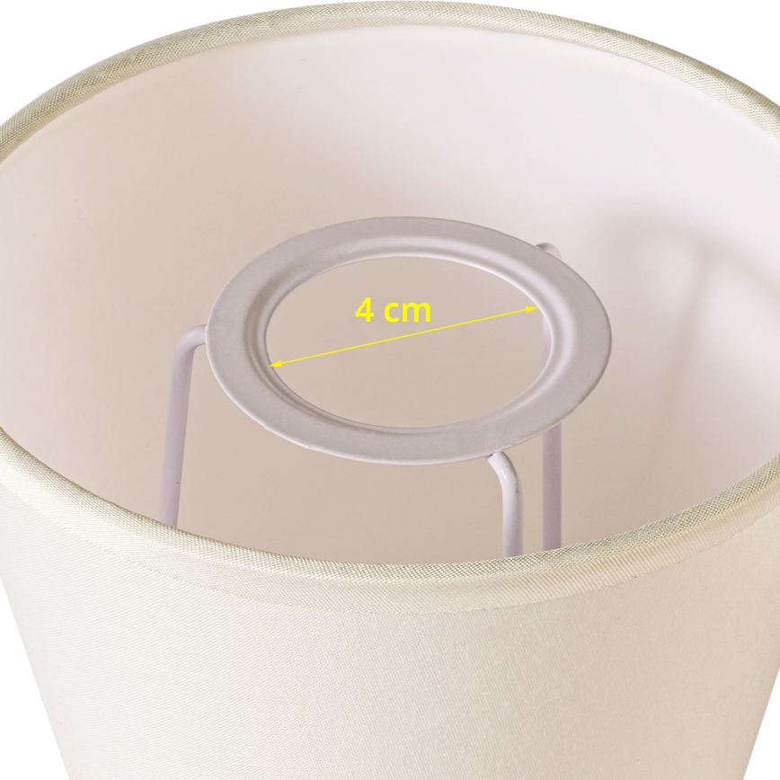 Brilagi - Universal lampeskærm NUBILA E27 13x9 cm creme