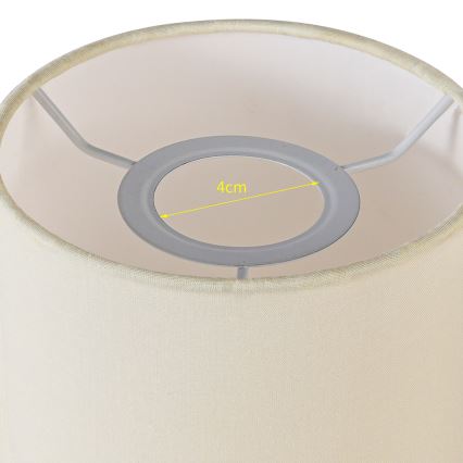 Brilagi - Universal lampeskærm NUBILA E27 15,5x14 cm creme