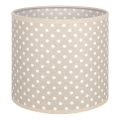 Brilagi - Universal lampskærm BOBO E27 Ø 15 cm beige med prikker