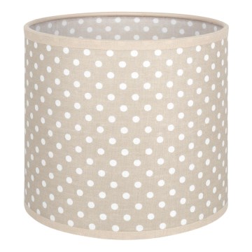 Brilagi - Universal lampskærm BOBO E27 Ø 15 cm beige med prikker