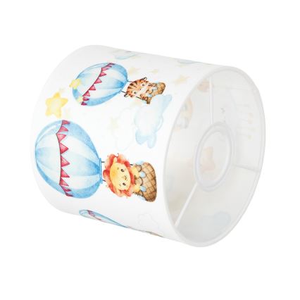 BRILAGI - Universel lampeskærm BOBO E27 Ø 15 cm hvid/dyremotiv
