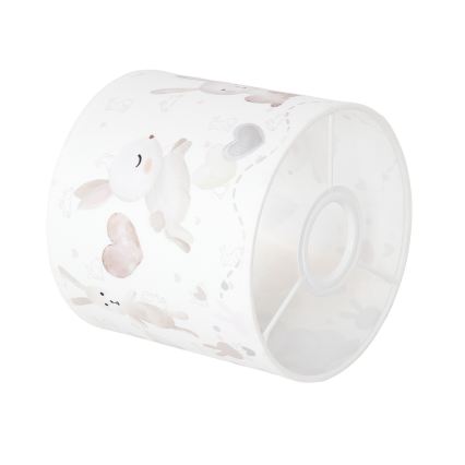 Brilagi - Universel lampeskærm BOBO E27 Ø 15 cm hvid/kaniner
