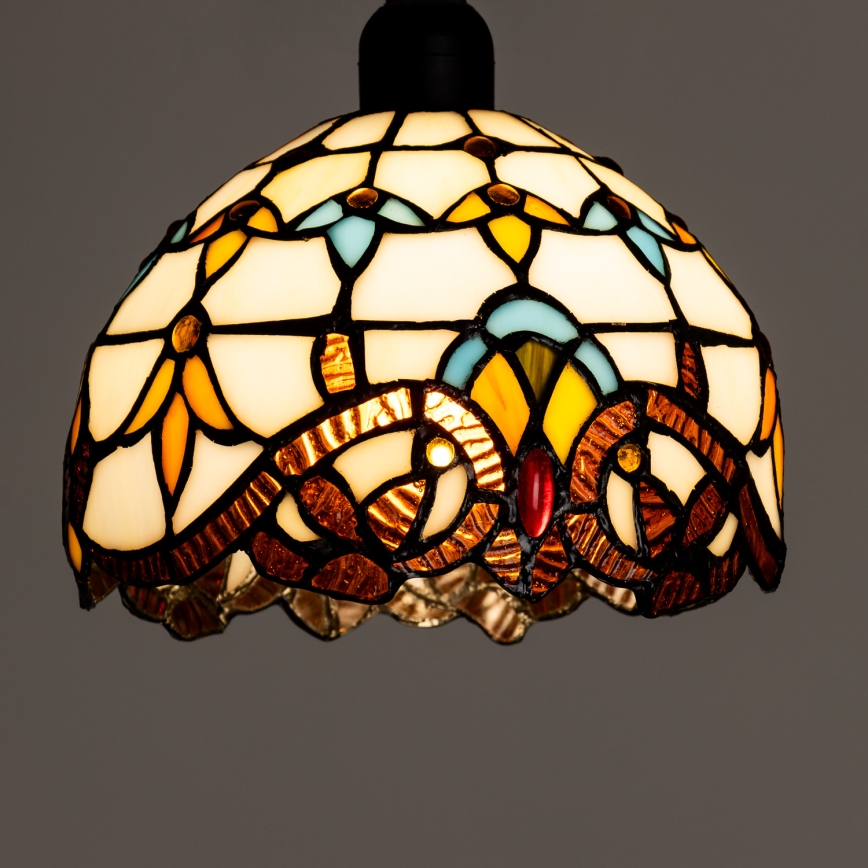 Brilagi - Universel lampeskærm glas TIFFANY E27