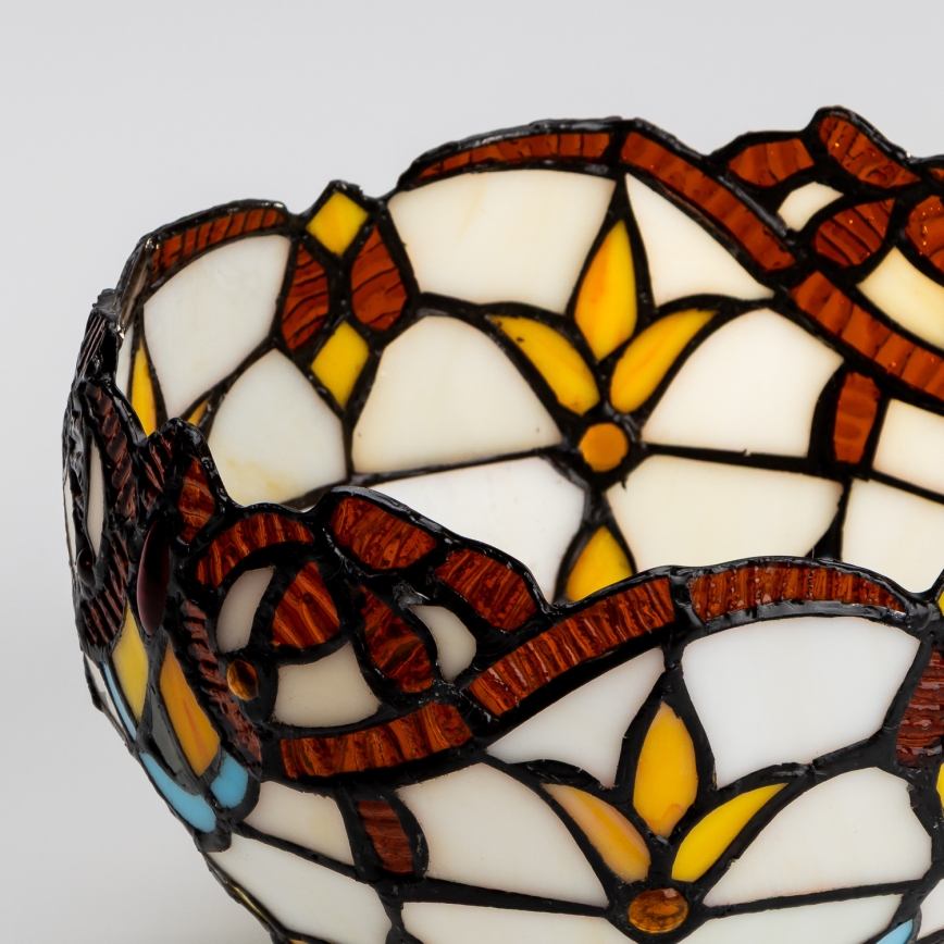 Brilagi - Universel lampeskærm glas TIFFANY E27