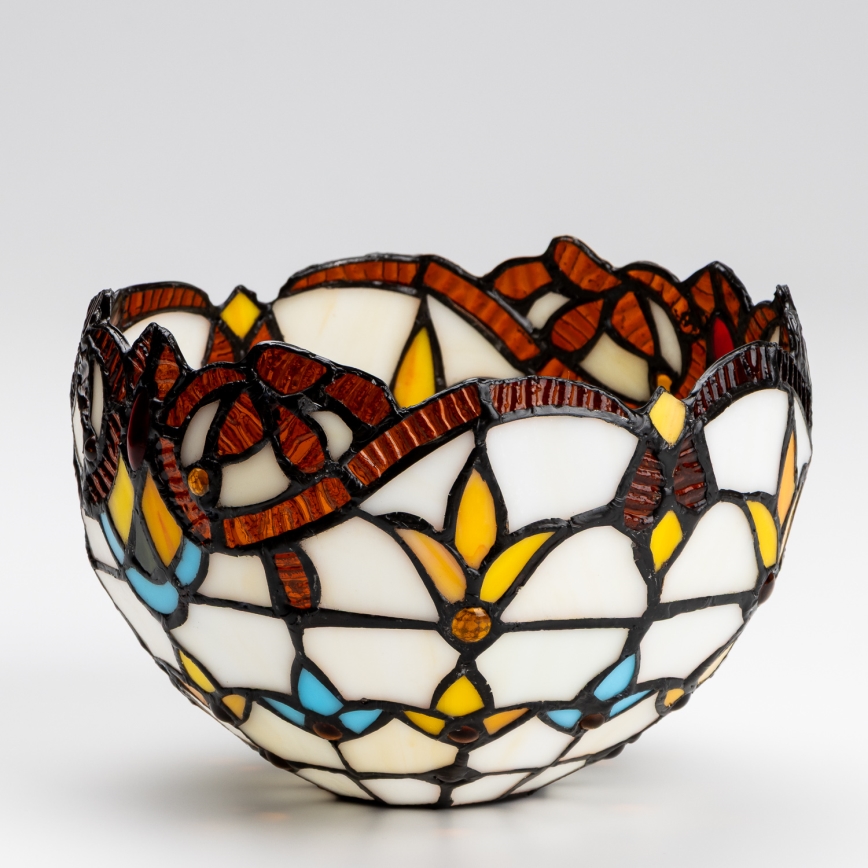 Brilagi - Universel lampeskærm glas TIFFANY E27