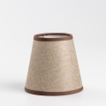 Brilagi - Universel lampeskærm NUBILA E27 13x9 cm brun