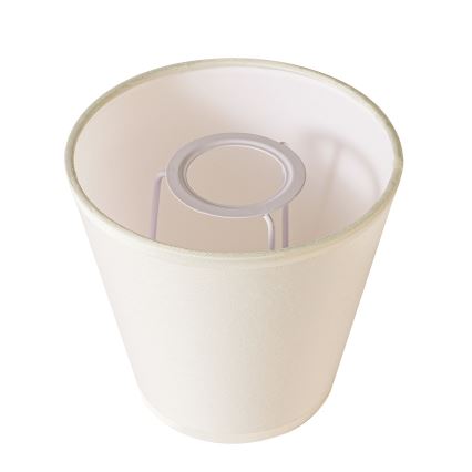 Brilagi - Universel lampeskærm NUBILA E27 13x9 cm cremefarvet