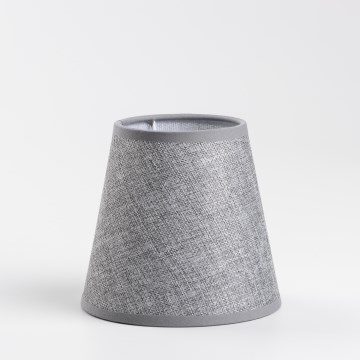 Brilagi - Universel lampeskærm NUBILA E27 13x9 cm grå