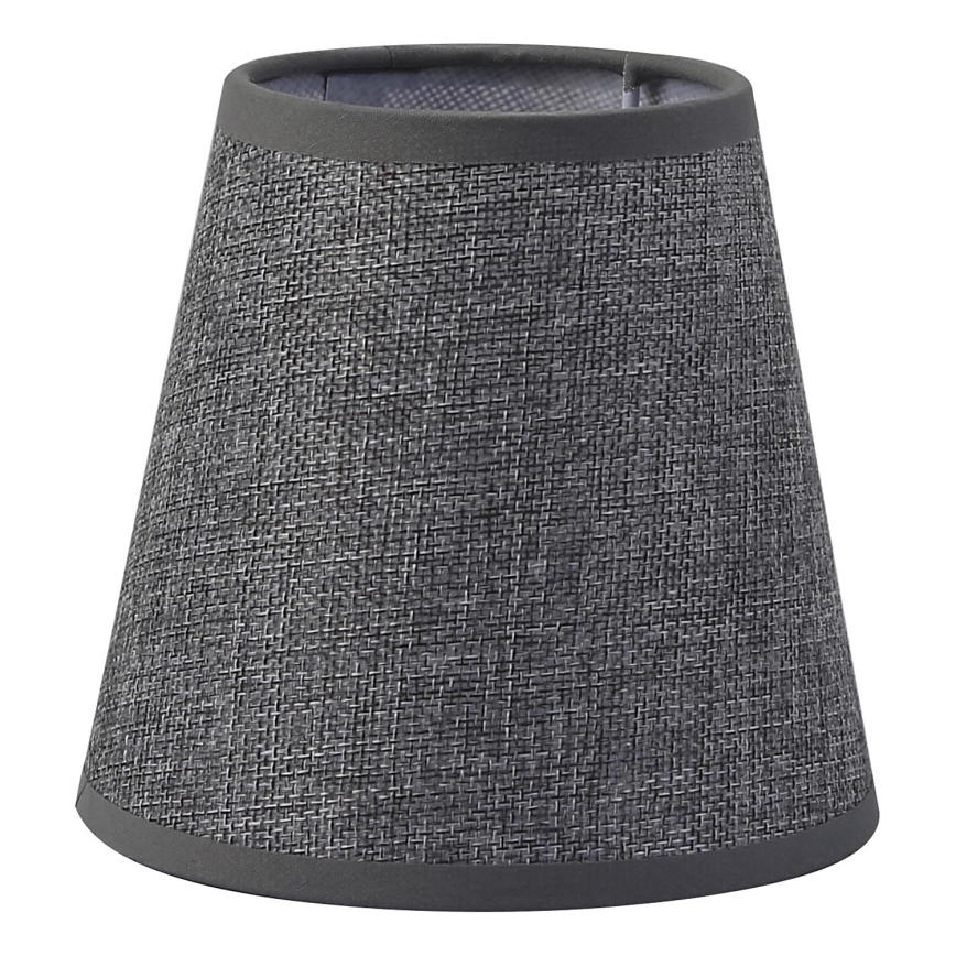 Brilagi - Universel lampeskærm NUBILA E27 13x9 cm grå