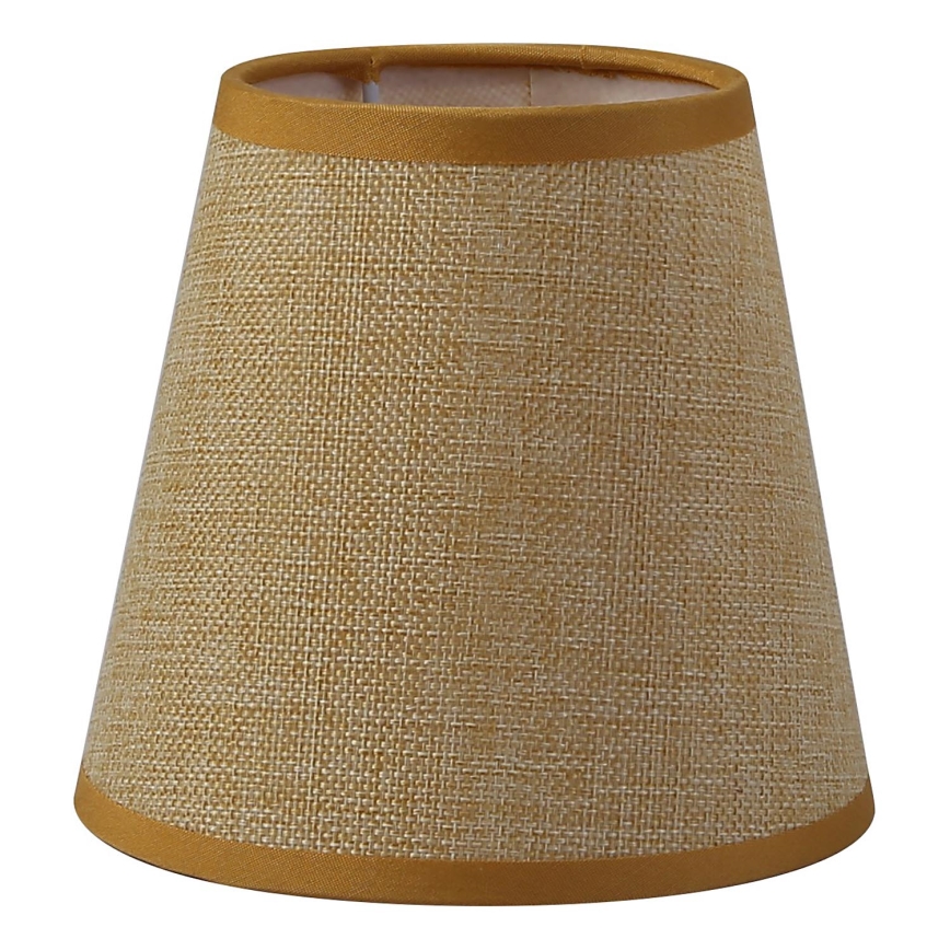 Brilagi - Universel lampeskærm NUBILA E27 13x9 cm lysebrun
