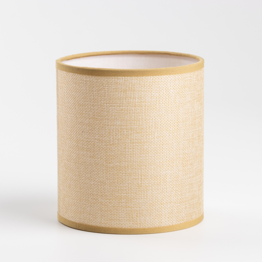 Brilagi - Universel lampeskærm NUBILA E27 15,5x14 cm lysebrun