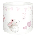 Brilagi - Universel lampskærm BOBO E27 Ø 15 cm creme/kaniner