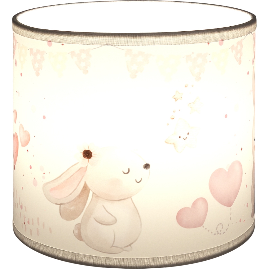 Brilagi - Universel lampskærm BOBO E27 Ø 15 cm creme/kaniner
