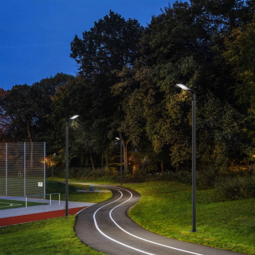 Brilagi - URBANLIGHT LED-gadelampe LED/100W/230V, sort, IP65