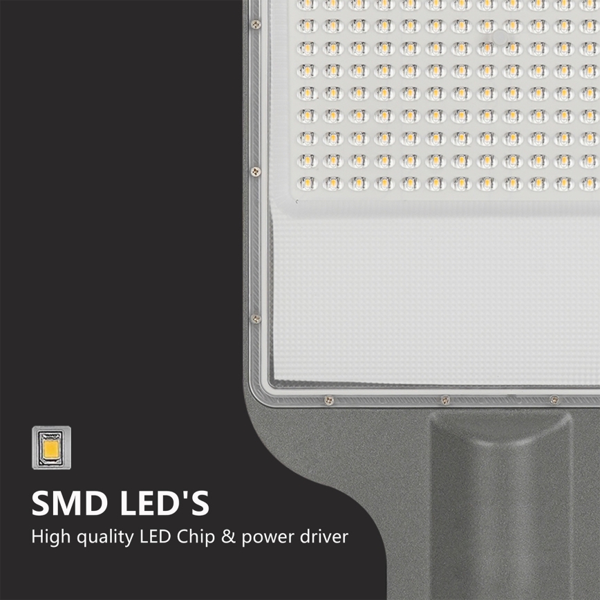 Brilagi - URBANLIGHT LED udendørs gadelampe 200W/230V, grå, IP65