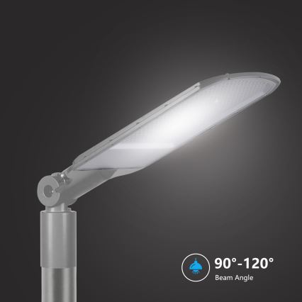 Brilagi - URBANLIGHT LED udendørs gadelampe 200W/230V, grå, IP65