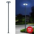 Brilagi - URBANSPARK LED udendørs gadelampe med 4 m mast, 120W/230V, antracit, IP65