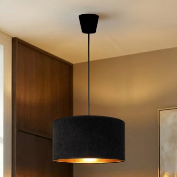 Brilagi - VELVET pendel på ledning 1xE27/60W/230V Ø 40 cm sort/guld