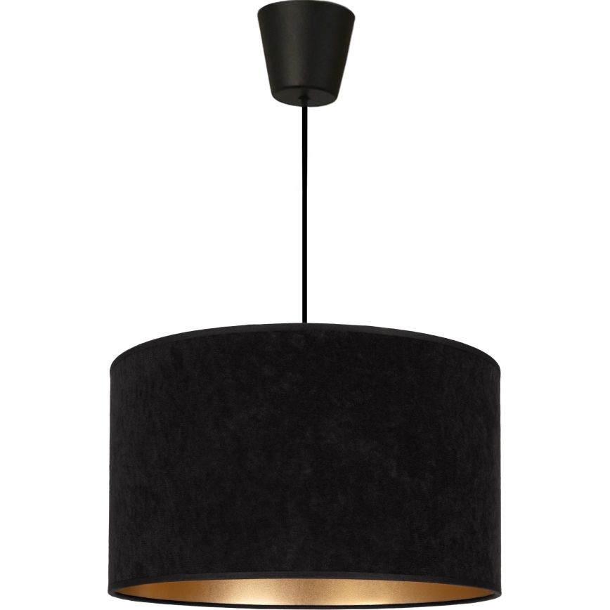 Brilagi - VELVET pendel på ledning 1xE27/60W/230V Ø 40 cm sort/guld