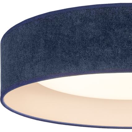Brilagi - VELVET SIMPLE LED-loftlampe, 24W/230V, 3000K, Ø 45 cm, blå