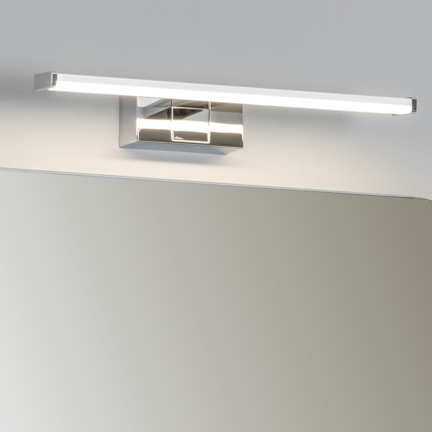 Brilagi - LED belysning til badeværelsesspejl 3-i-1 VESTRA LED/8W/230V 40 cm IP44 blank krom