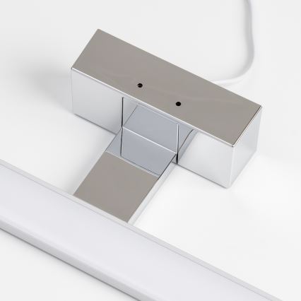 Brilagi - LED belysning til badeværelsesspejl 3-i-1 VESTRA LED/8W/230V 40 cm IP44 blank krom
