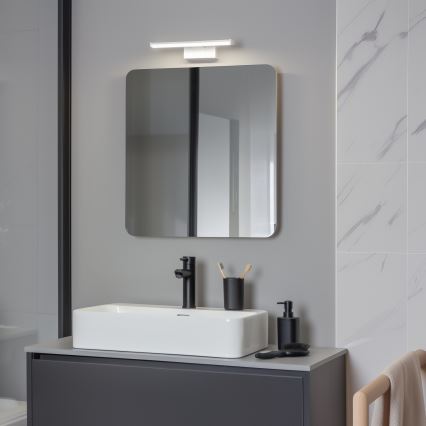 Brilagi - LED badeværelsesspejlbelysning 3-i-1 VESTRA LED/6W/230V 30 cm IP44 hvid
