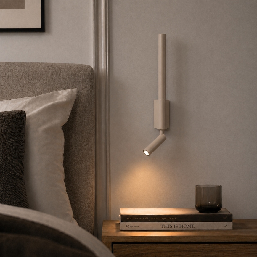 BRILAGI - VIXON LED vægspot LED/3W/230V + LED/5W beige CRI 90