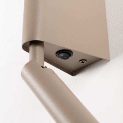 BRILAGI - VIXON LED vægspot LED/3W/230V + LED/5W beige CRI 90