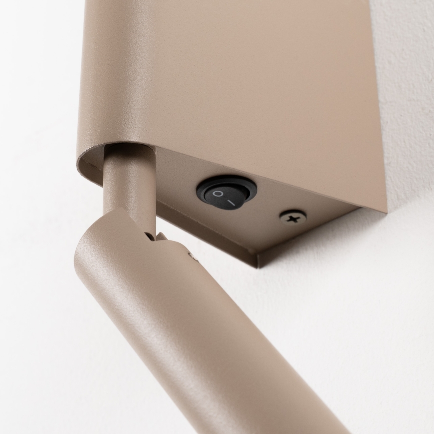 BRILAGI - VIXON LED vægspot LED/3W/230V + LED/5W beige CRI 90