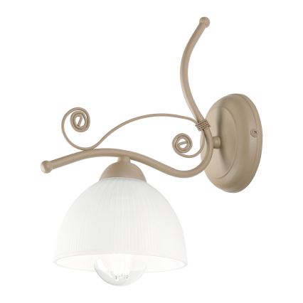 Brilagi - Væglampe ANTICO MODERN 1xE27/60W/230V beige
