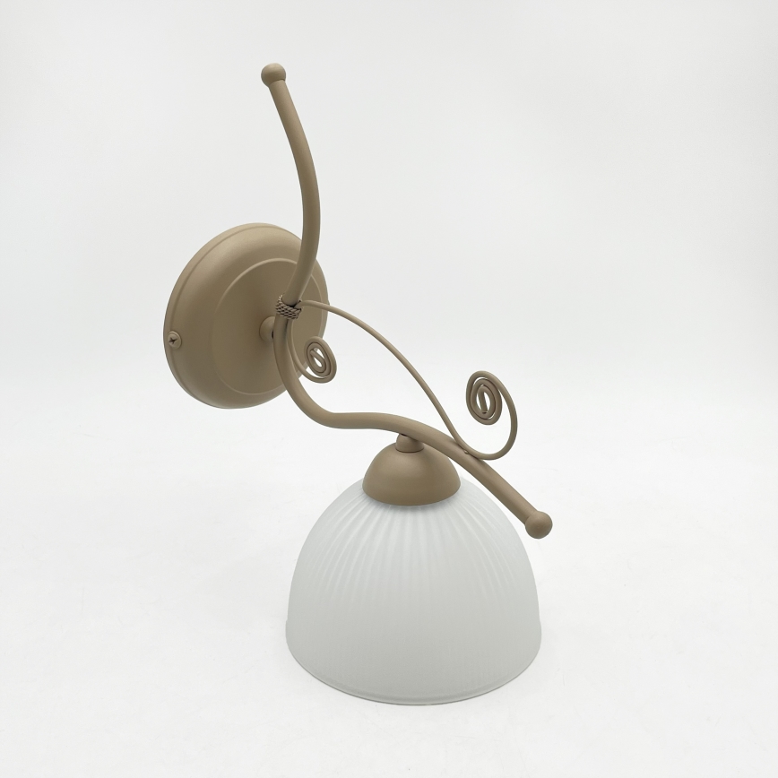 Brilagi - Væglampe ANTICO MODERN 1xE27/60W/230V beige