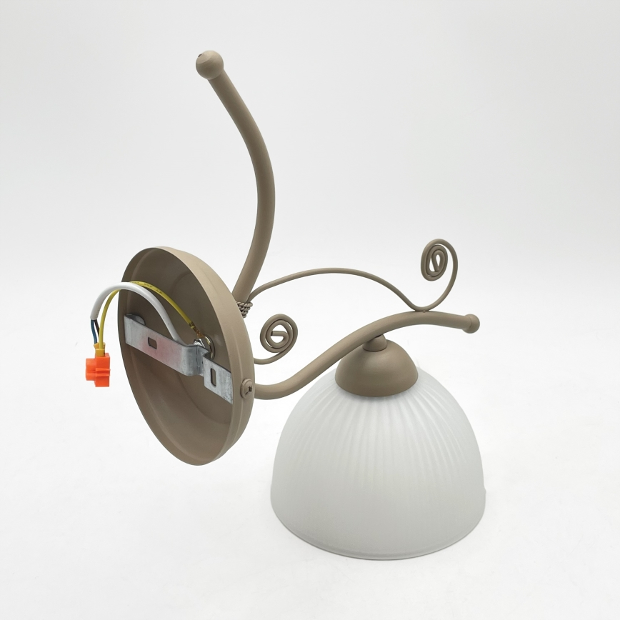 Brilagi - Væglampe ANTICO MODERN 1xE27/60W/230V beige