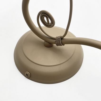 Brilagi - Væglampe ANTICO MODERN 1xE27/60W/230V beige