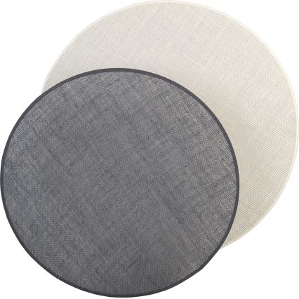 Brilagi - Væglampe CIRCLES 1xE27/60W/230V Ø 45 cm creme/grå