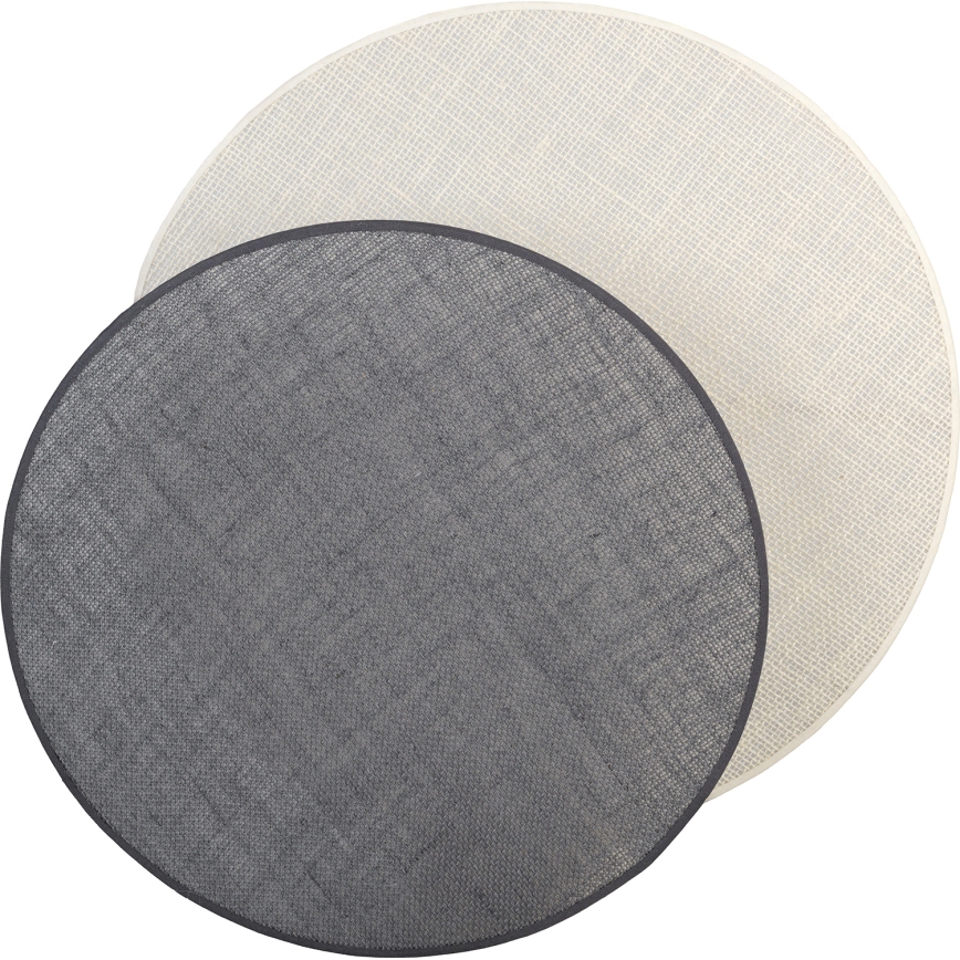 Brilagi - Væglampe CIRCLES 1xE27/60W/230V Ø 45 cm creme/grå
