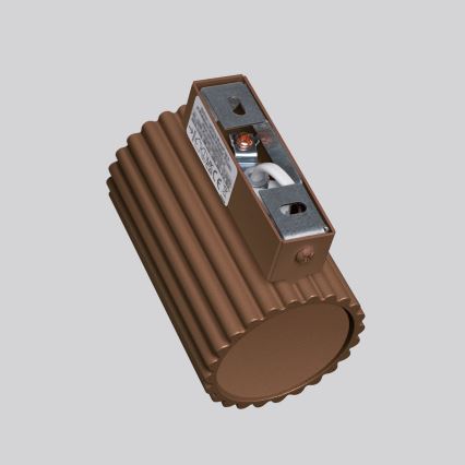 Brilagi - Væglampe CRESTO 1xGU10/10W/230V 10 cm brun