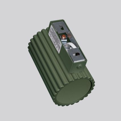 Brilagi - Væglampe CRESTO 1xGU10/10W/230V 10 cm grøn