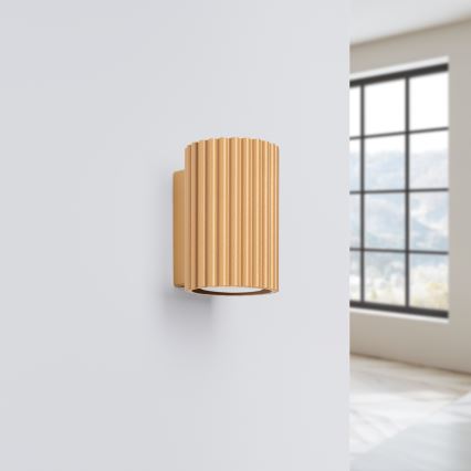 Brilagi - Væglampe CRESTO 1xGU10/10W/230V 10 cm guld