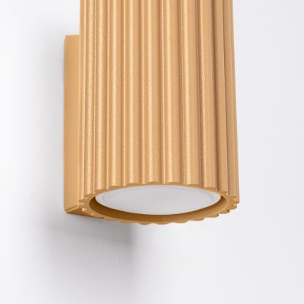 Brilagi - Væglampe CRESTO 1xGU10/10W/230V 10 cm guld